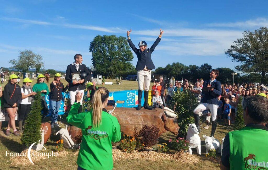 [CCI de Saulieu] Hélène Vattier de bout en bout dans le 3*-L !