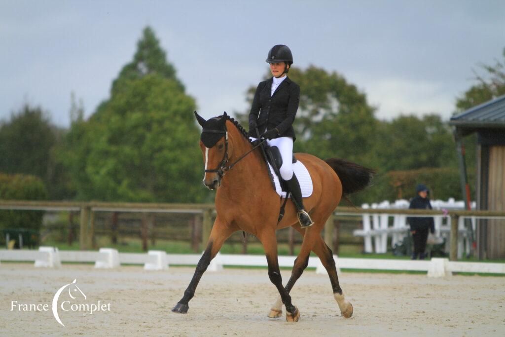 Céline Grall-Sabatier et HENZO D'ORANGERIE - photo M. Thompson