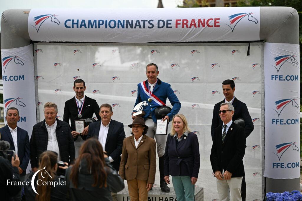 Podium du Championnat de France Pro 1