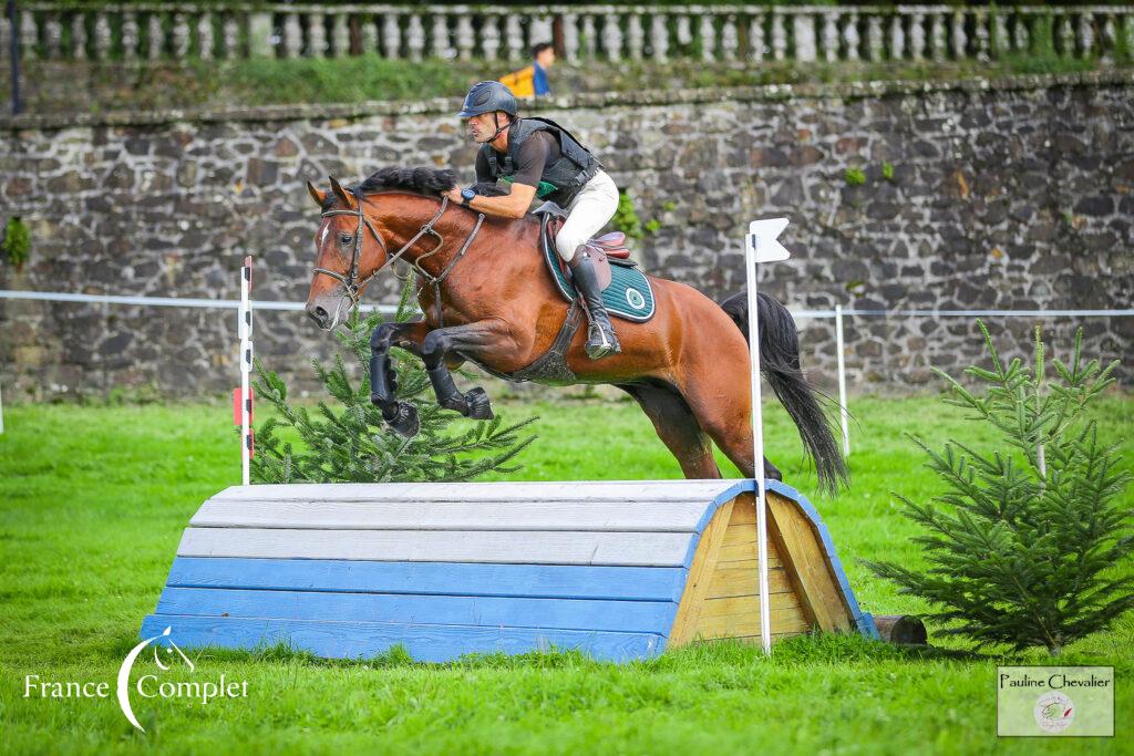 KDEUX BOIS BLANC et Benoit Delavigne, Vice-Champion des 4 ans 2024, Photo P. Chevalier