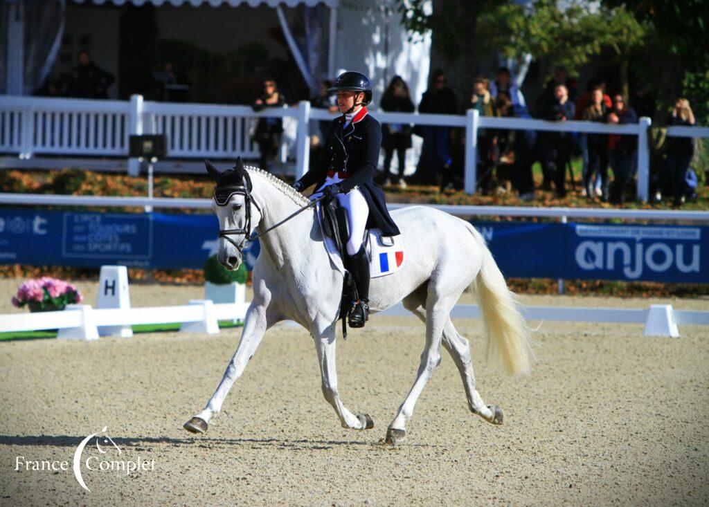 Morgane Euriat et Mona Liza - Photo M. Thompson